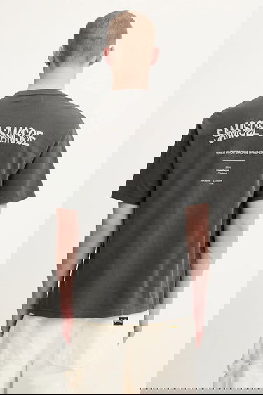 Футболка Samsoe Samsoe Samsoe Samsoe SASWIRL T-Shirt Сірий | U25200007, 2