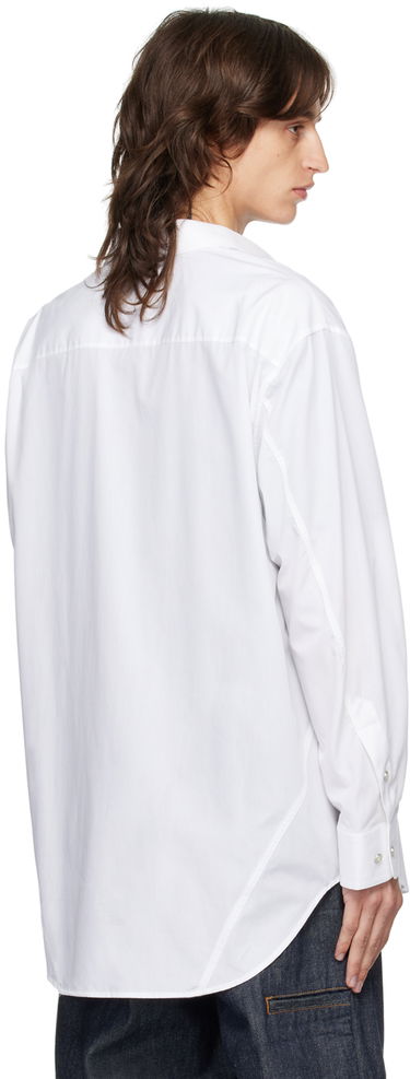 Сорочка Helmut Lang Helmut Lang Apex Oversized Shirt білий | O06HM599, 2