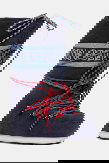 Кросівки та взуття Moon Boot ICON Suede Laces темно-синій | 80D1403050.F017, 0