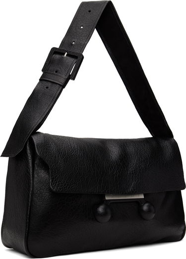 Сумка Marni Marni Nappa Extra Large Trunkaroo Soft Shoulder Bag чорний | SBMP0211U0 P8033, 1
