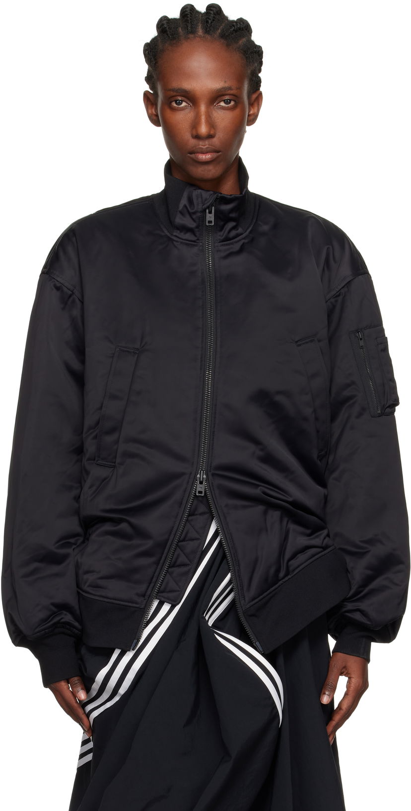 Куртка бомбер Y-3 Y-3 Bomber Jacket чорний | JX2292