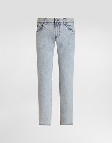 Джинси Dolce & Gabbana Dolce & Gabbana Slim-Fit Stretch Jeans Синій | GY07CDG8MV2S9001, 0