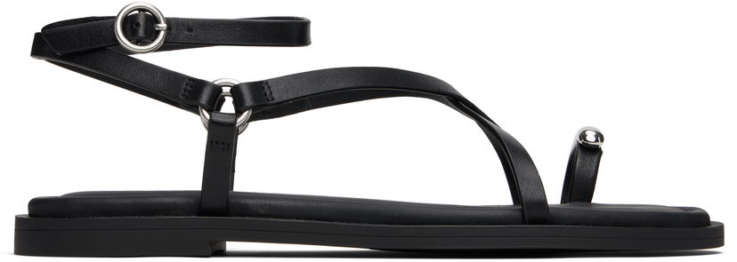 Аксесуари rag & bone rag & bone Geo Toe Ring Sandals чорний | WFF25PF1011LE11