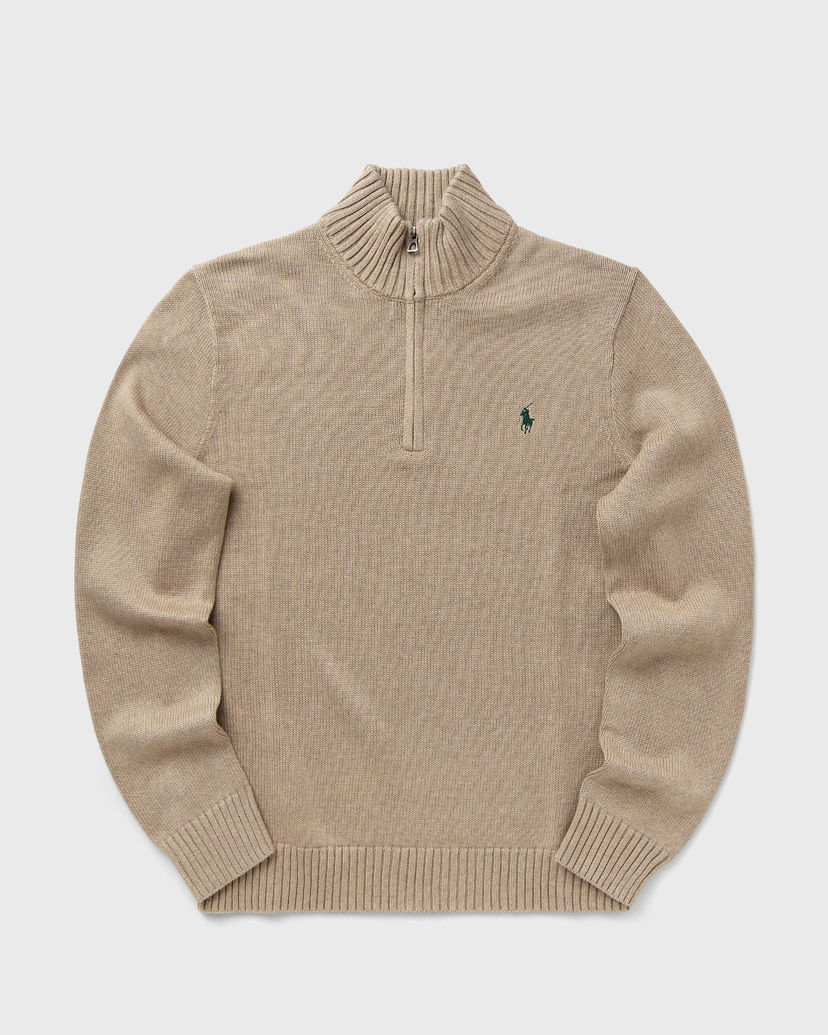 Cветр Polo by Ralph Lauren Polo Ralph Lauren Half-Zip Sweater бежевий | 710859939510