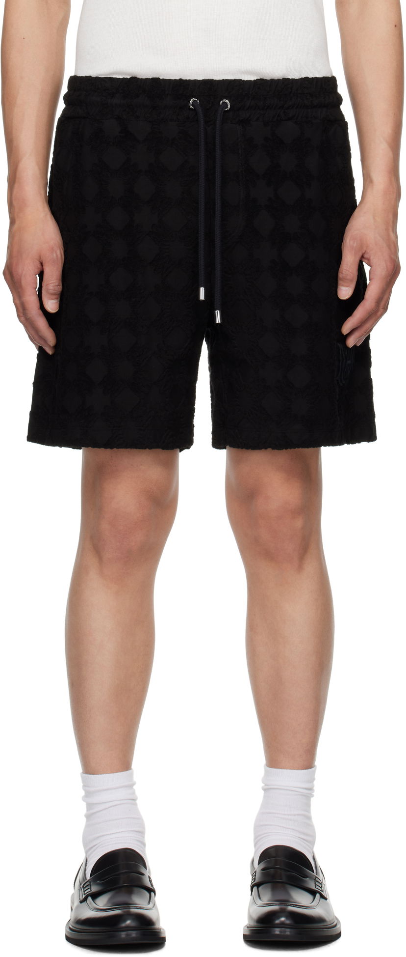 Шорти AMIRI AMIRI MA Quad Toweling Shorts чорний | AMJYSH1039