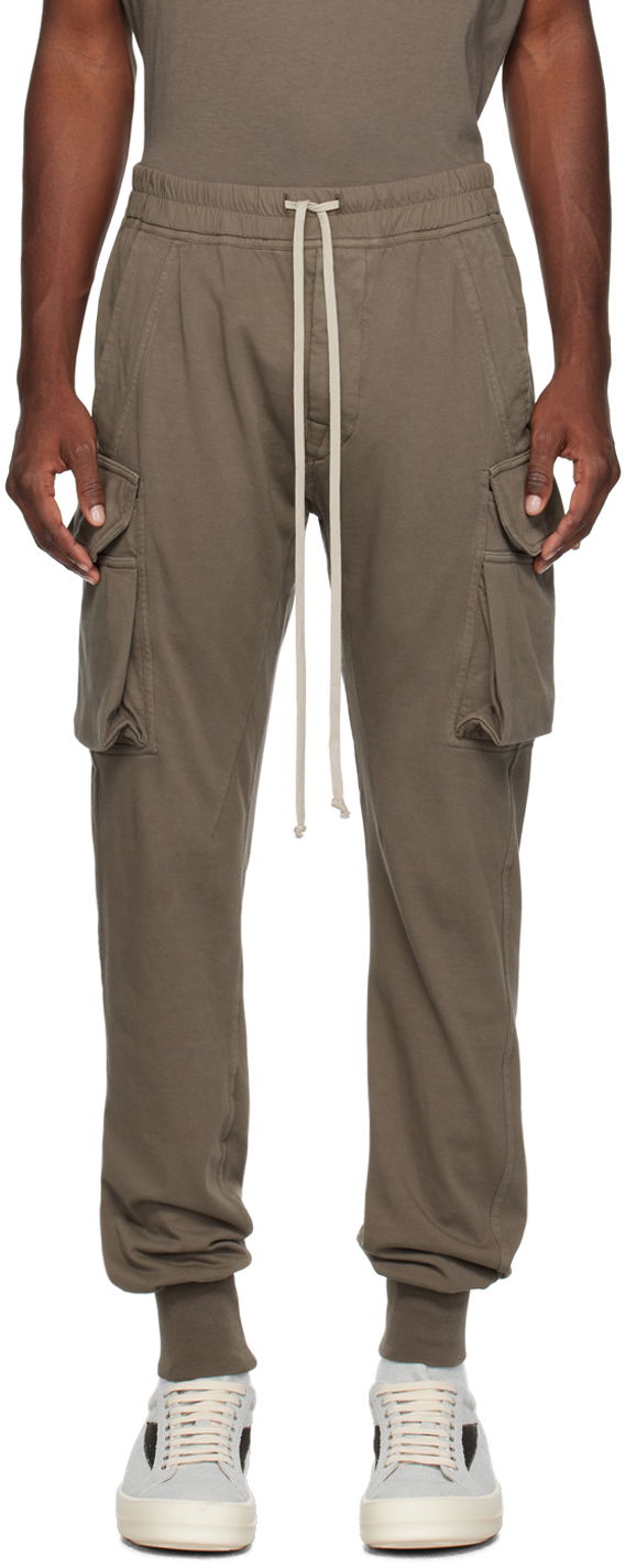 Штани карго Rick Owens DRKSHDW Mastodon Cut Cargo Pants Зелений | DU02C5386 RIG, 0