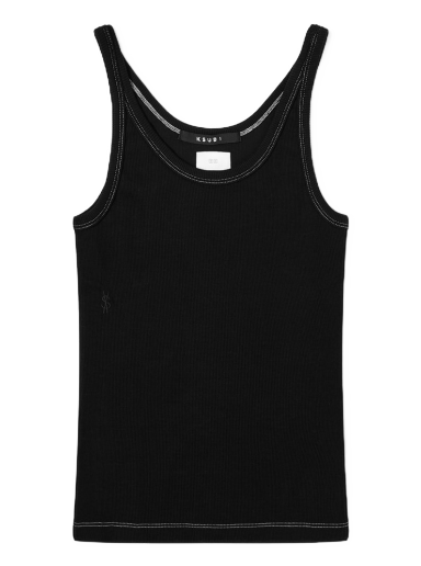 Безрукавка Ksubi Fitted Vest Top чорний | 5000005180