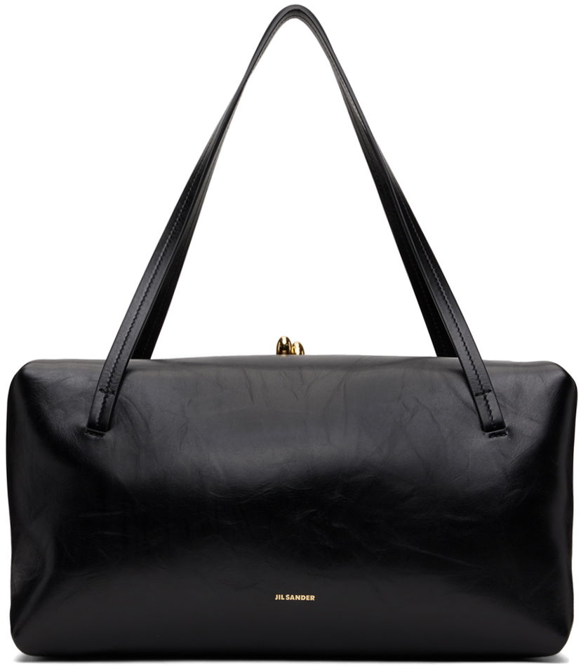 Сумка Jil Sander Pillow Handle Leather Shoulder Bag чорний | J08WD0065_P5636