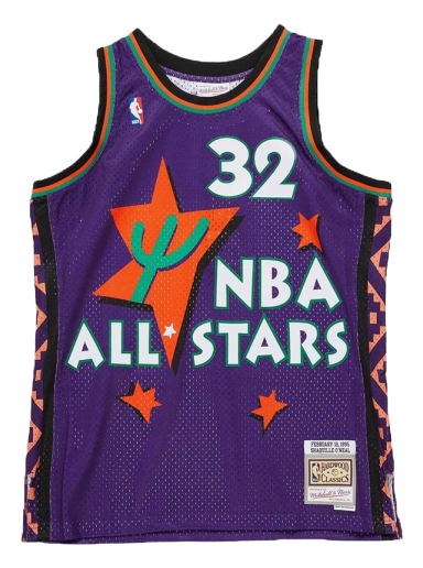 Джерсі Mitchell & Ness ALL STAR 1995 East Shaquille O'Neal Swingman Jersey Фіолетовий | SMJYAC20037-ASEPURP95SON
