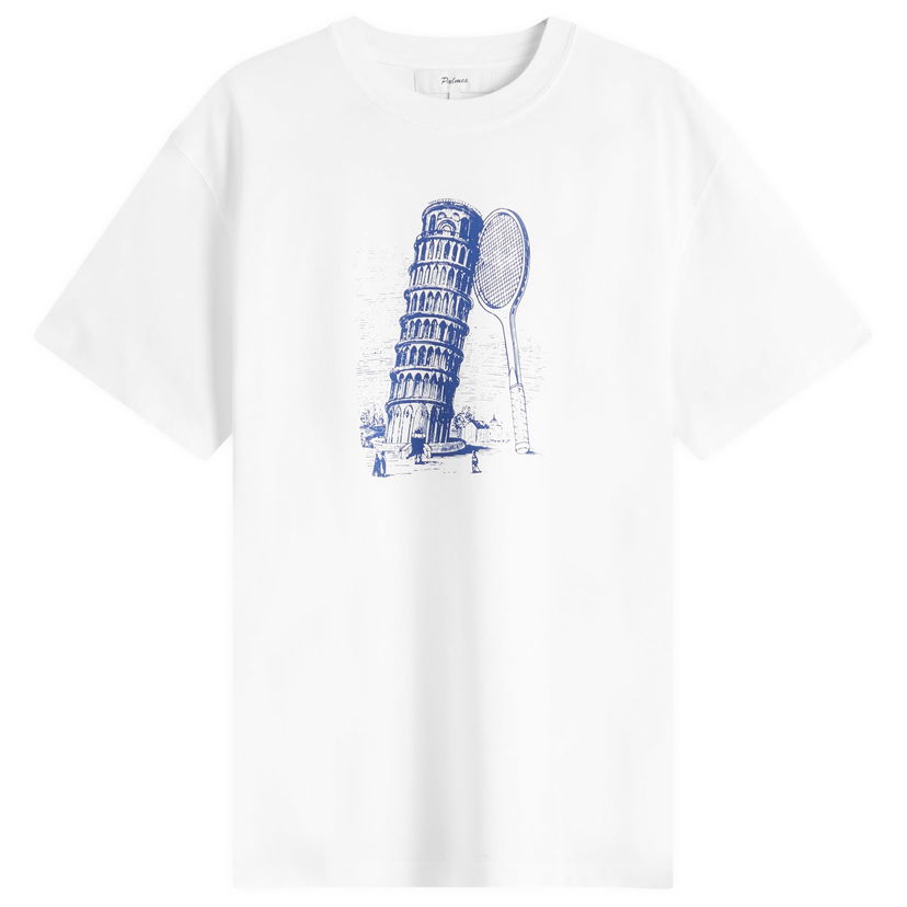 Футболка Palmes Palmes Tower Graphic T-Shirt, Size Large білий | P10-0041-001