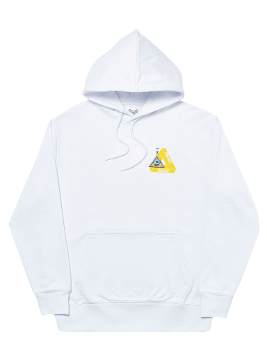 Світшоти Palace Tri-Smiler Hood білий | P18HD053