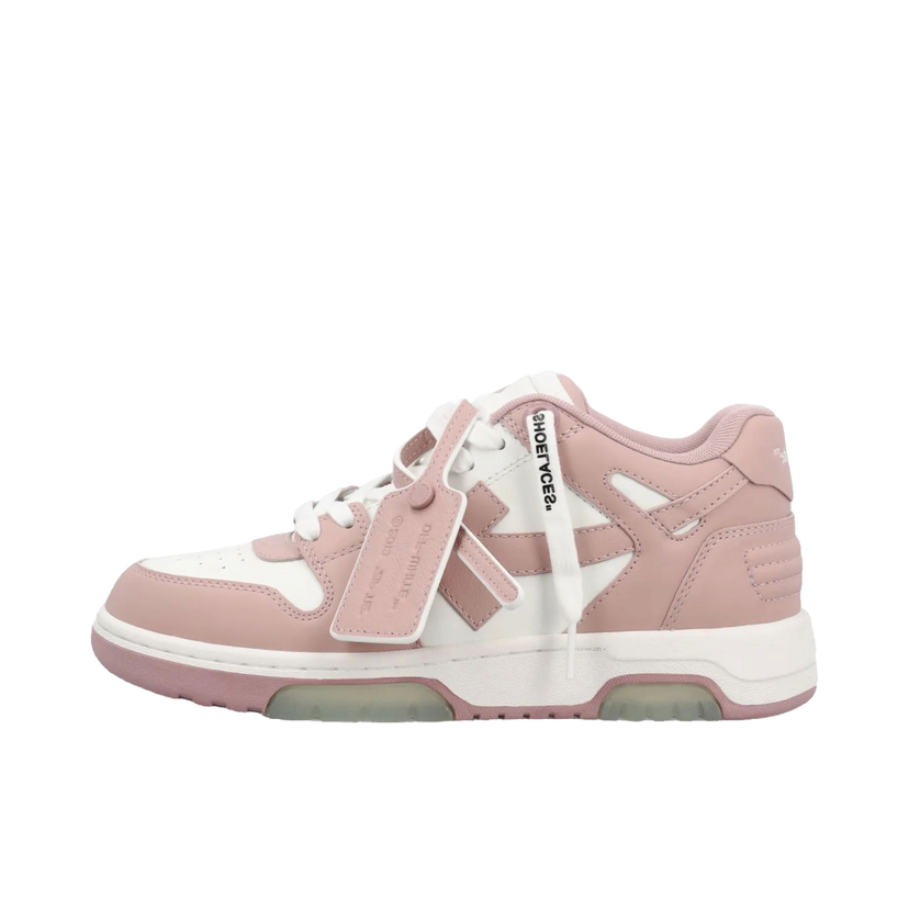 Кросівки та взуття Off-White Out Of Office Calf Leather "White Pink" W Рожевий | OWIA259C99-LEA006-0130