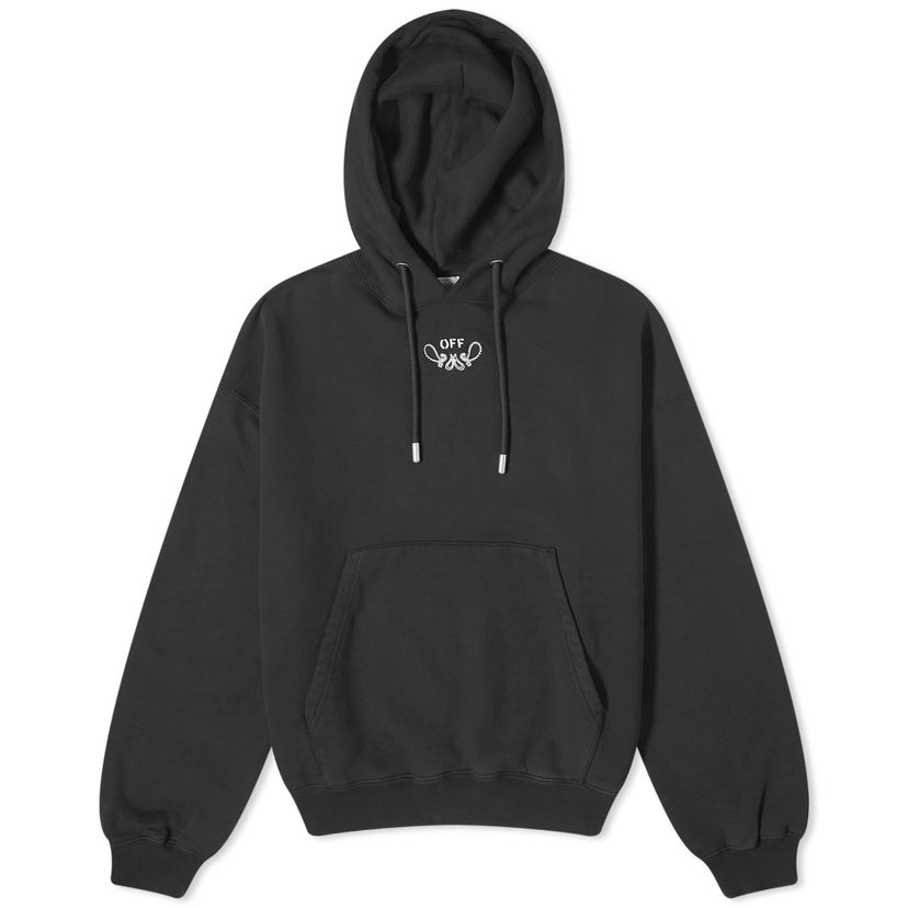 Світшоти Off-White Bandana Half Arrow Popover Hoodie чорний | OMBB118S24FLE0011001