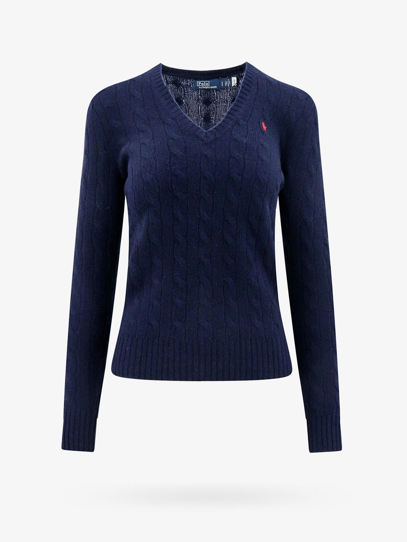 Cветр Polo by Ralph Lauren V-Neck Sweater Синій | 211910422003