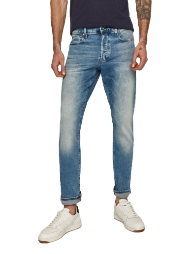 Джинси G-Star Raw 3301 Regular Tapered Jeans Синій | 51003.C052