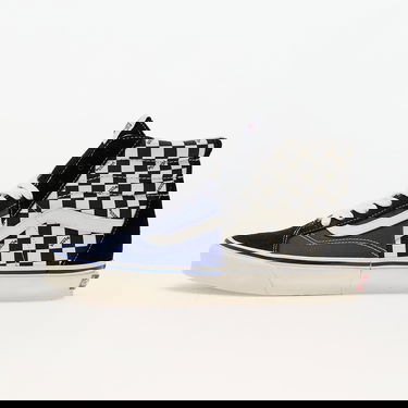 Кросівки та взуття Vans Clash The Wall LX Suede/Canvas Black Checkerboard темно-синій | VN000CNKBKC1, 0