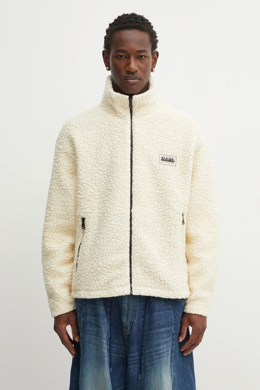 Куртка Napapijri Martine Rose Wool Blend Fleece Jacket бежевий | NP0A4IG7N1A1