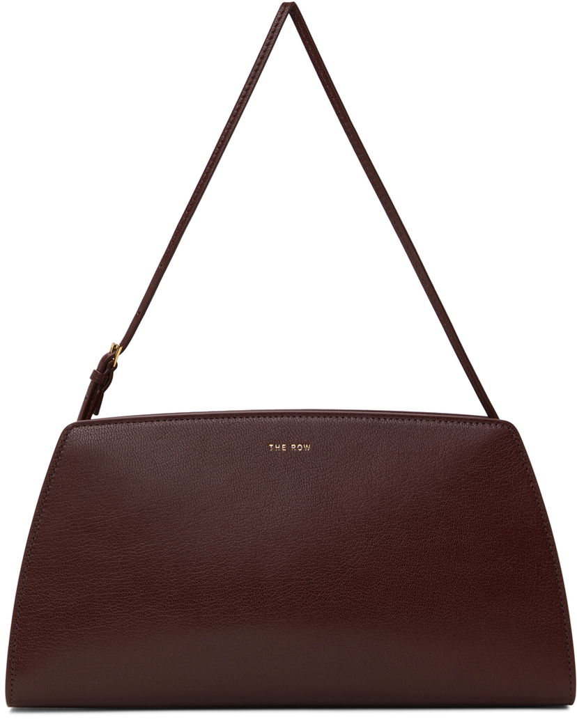 Сумка The Row Burgundy Dalia Baguette Bag Бордовий | W1563-L39