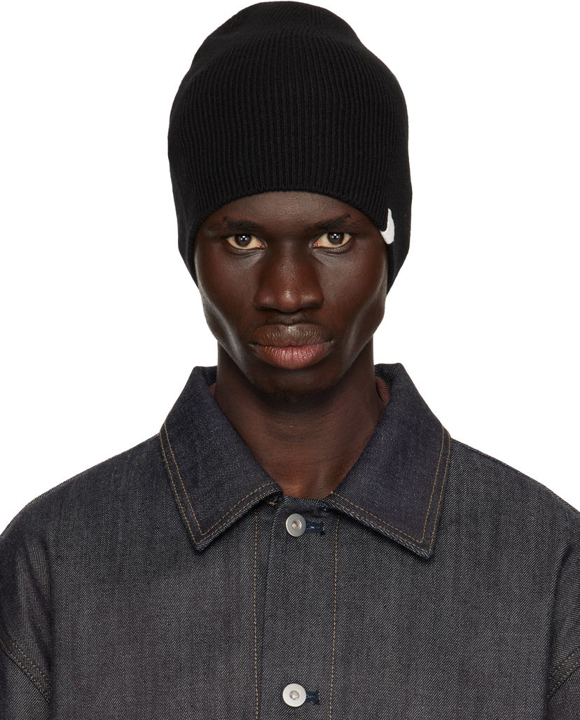 Шапка Jil Sander Jil Sander Rib-Knit Beanie чорний | J47ZZ0130_J14773