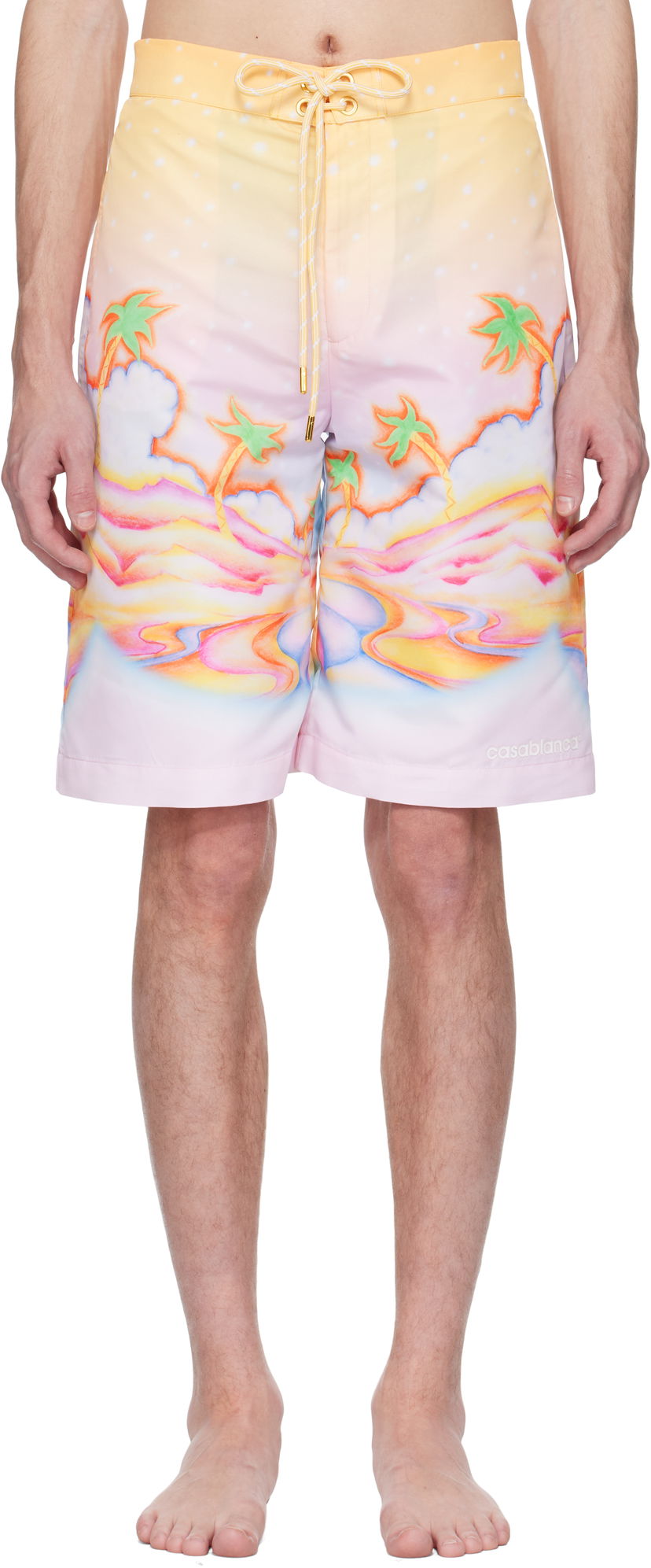 Купальники Casablanca Casablanca Psychedelic Nirvana Swim Shorts Різнокольоровий | MS25-SWM-049-01