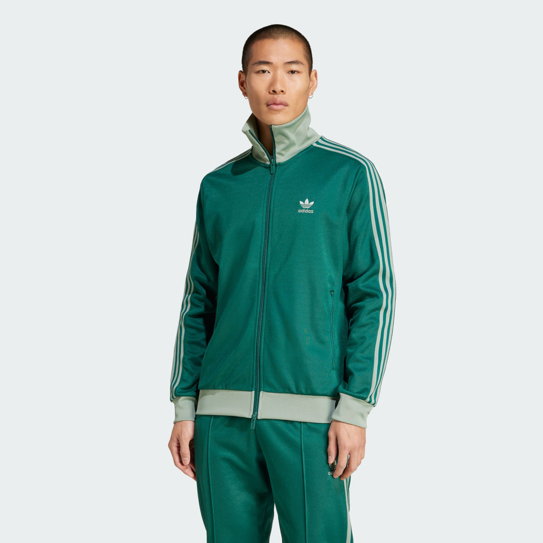 Світшоти adidas Performance Adicolor Classics Beckenbauer Track Jacket Зелений | JP2520, 0