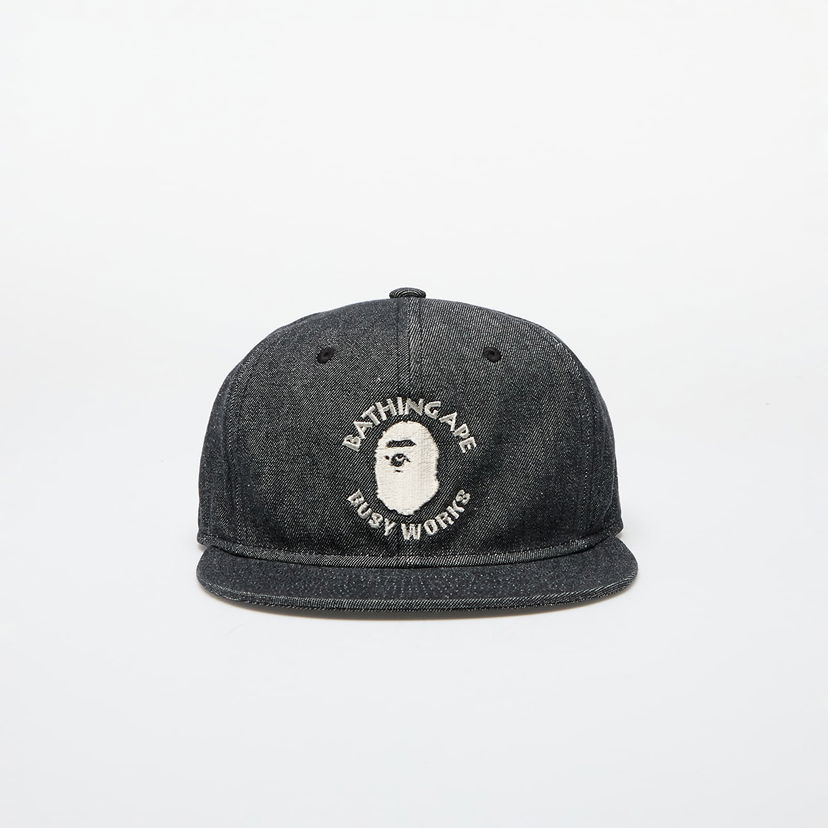 Кепка BAPE Busy Work Denim Cap M Black чорний | 001CPK801002M BLK
