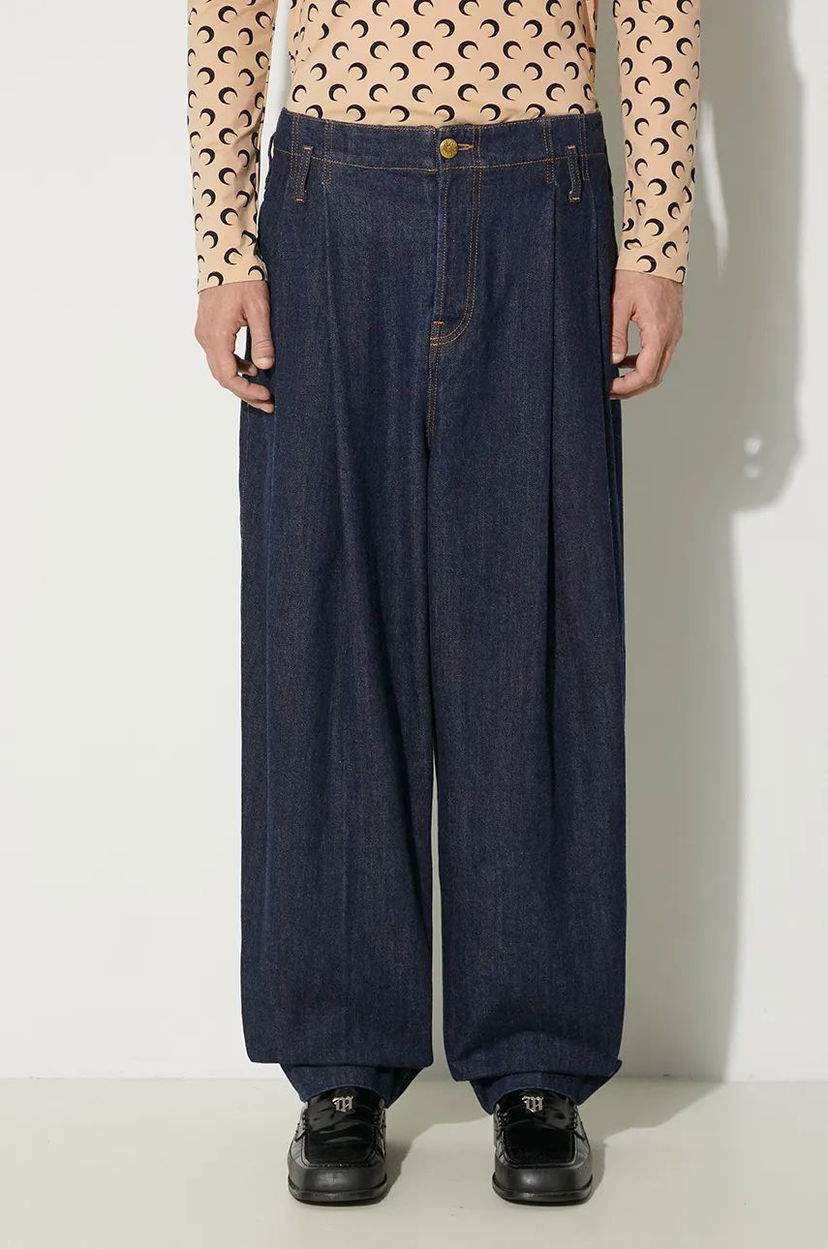 Джинси KENZO Schoolboy Fit Jeans Синій | FE65DP4176I1.DM