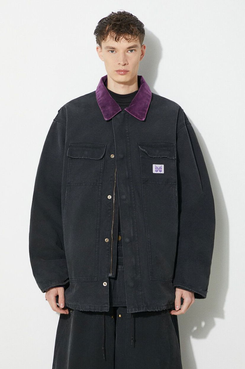 Куртка Needles Lumberjack Oversized Jacket чорний | NS157