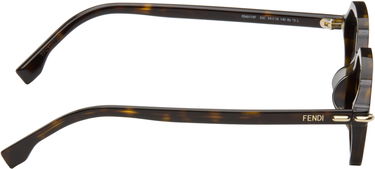 Сонцезахисні окуляри FENDI Fendi Selleria Rectangle Sunglasses Коричневий | FE40174FW5452C 192337228605, 1