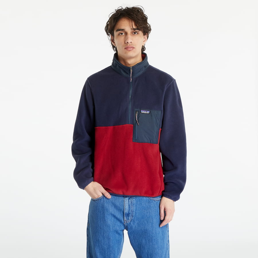 Світшоти Patagonia M's Microdini 1/2 Zip P/O темно-синій | 26200 WAX, 0
