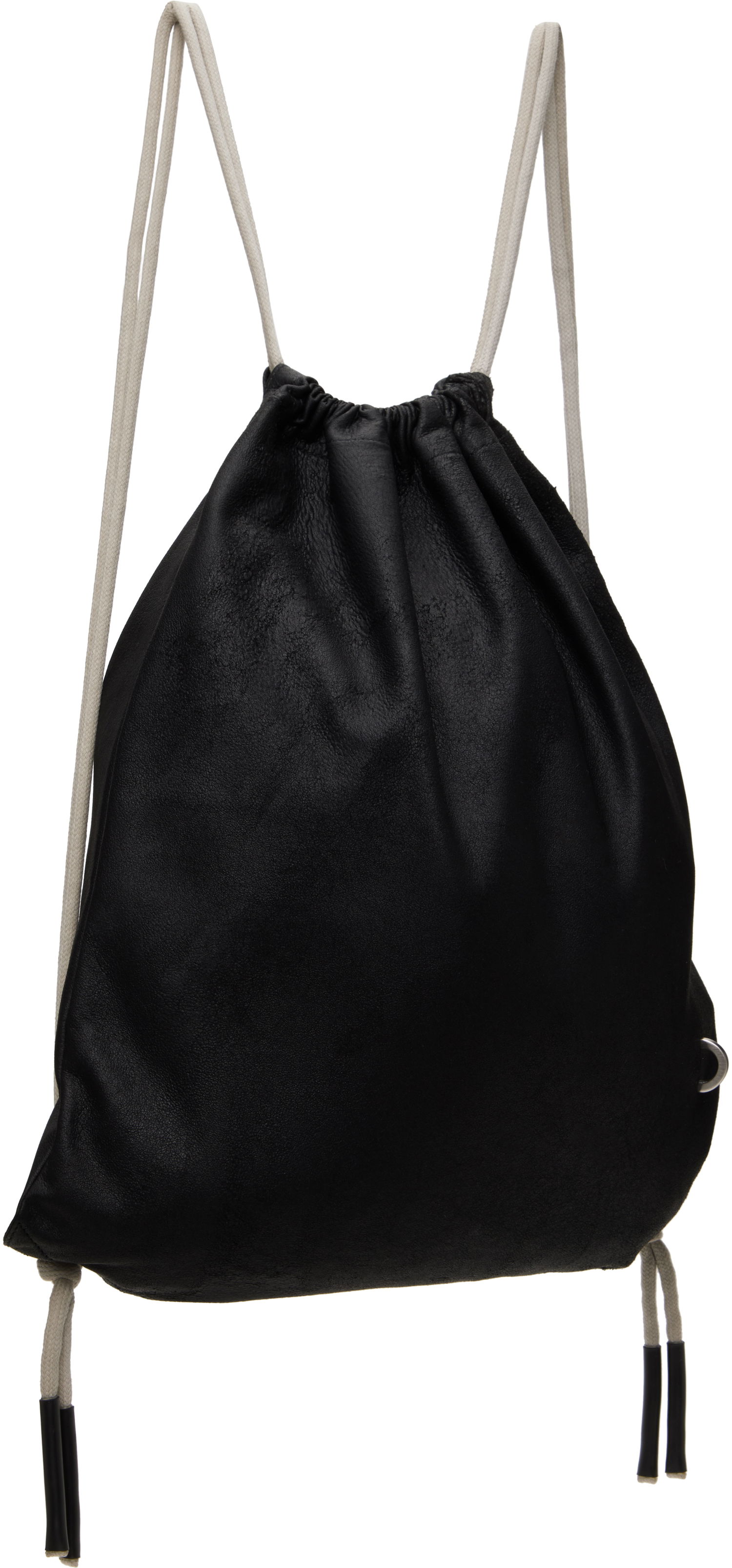 Спортивний рюкзак Rick Owens Rick Owens Hollywood Drawstring Backpack чорний | RA01E0675 LCN, 1