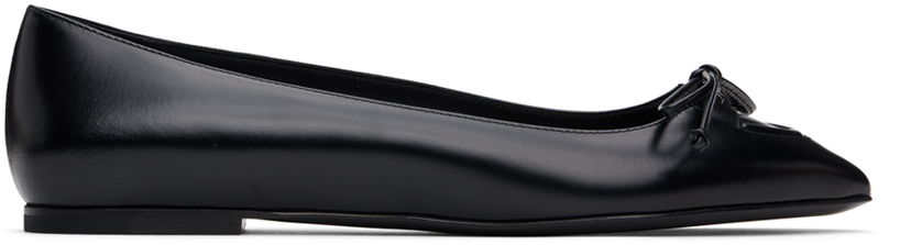 плаття Alaïa ALAÏA Lace-Up Ballerina Flats чорний | AA3A034CK257