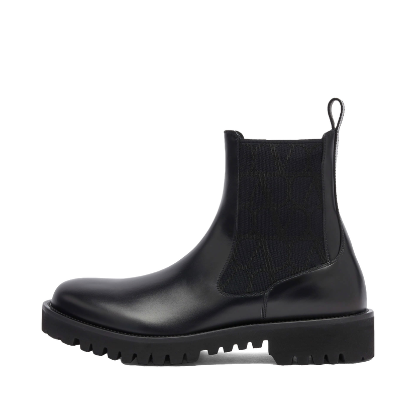 Кросівки та взуття Valentino Chelsea Boot чорний | 5Y2S0H67HED-0NO