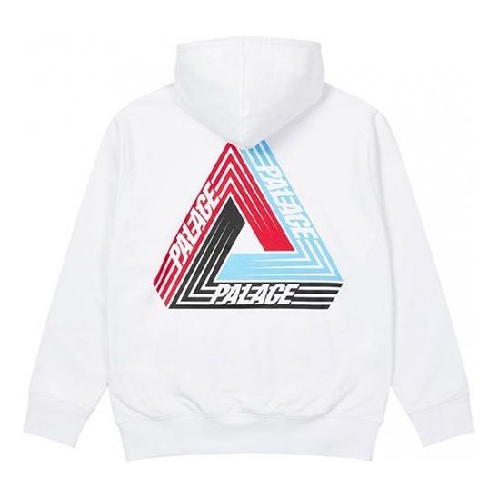 Світшоти Palace Triangle Logo Long Sleeve Hoodie білий | P19HD086