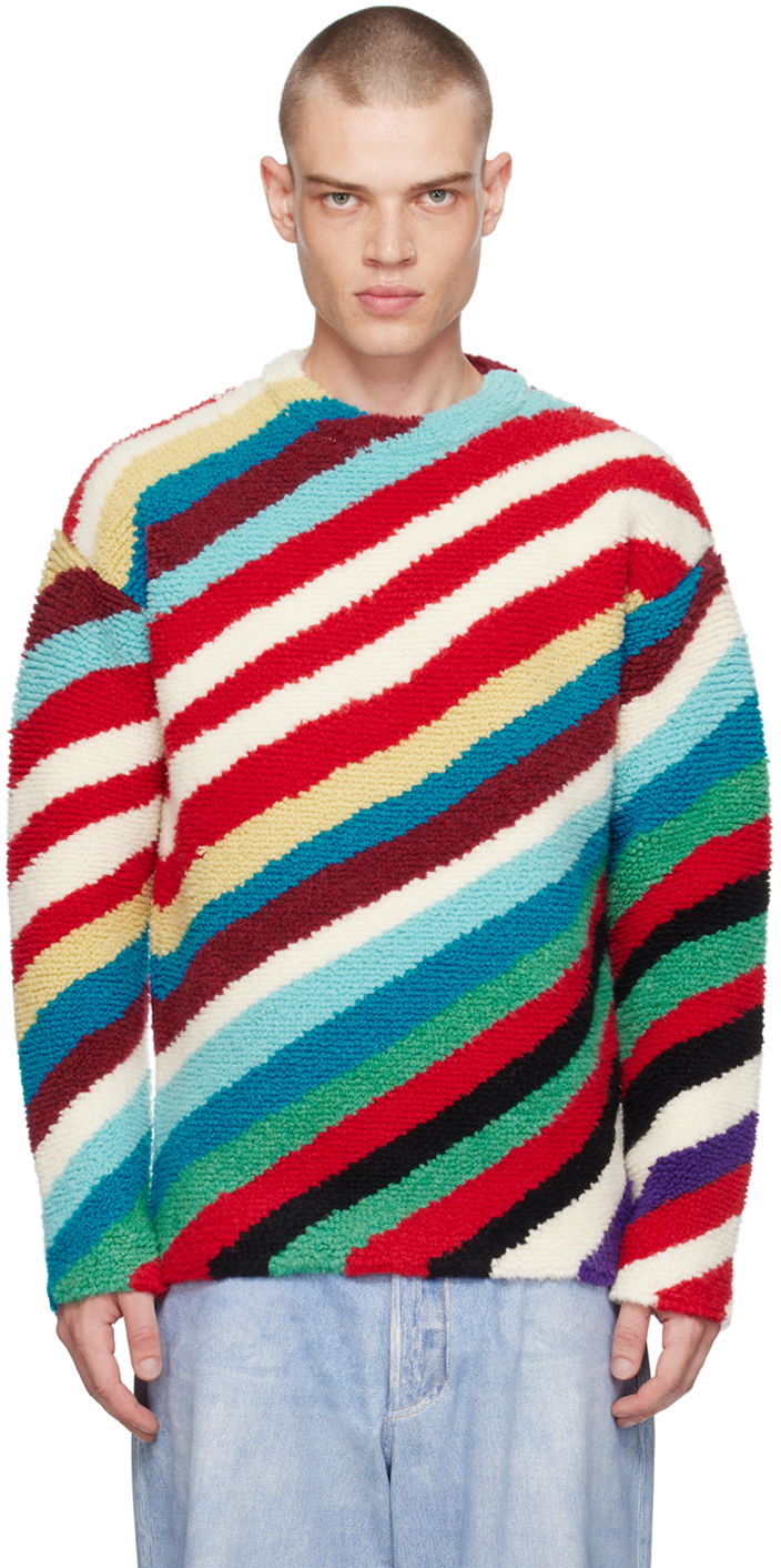 Cветр Bottega Veneta Striped Sweater Різнокольоровий | 791666-V4AH0-8383