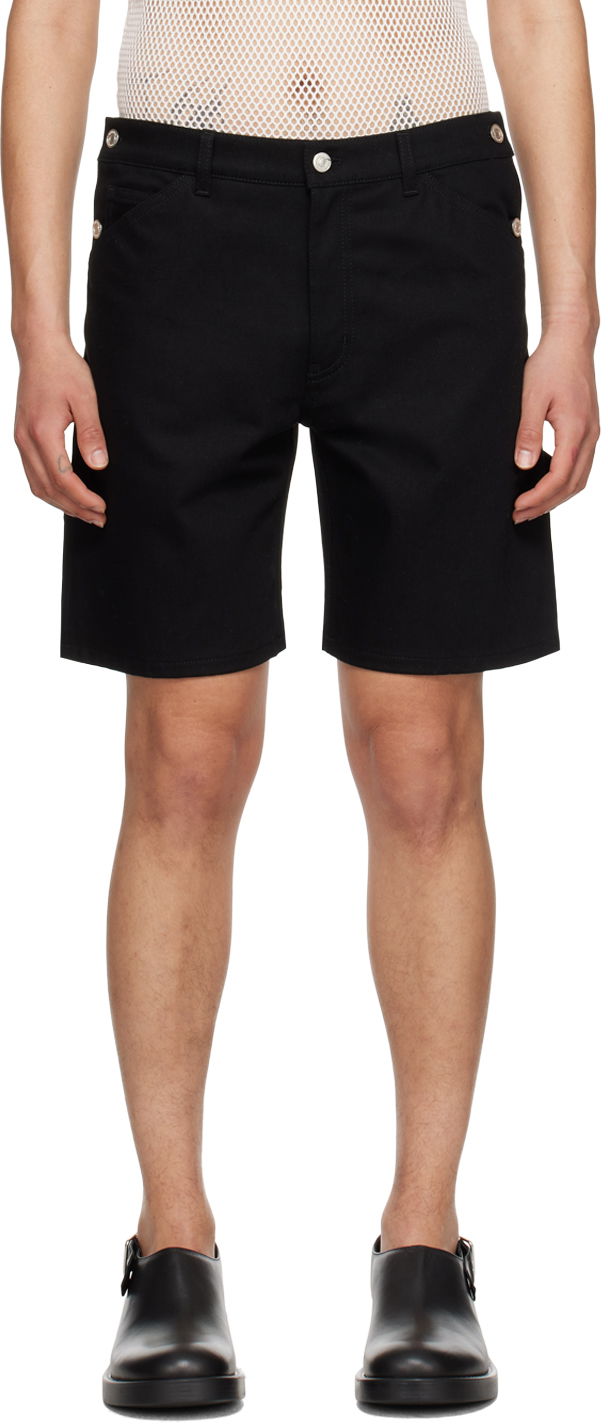 Шорти Courrèges Courrèges Shorts чорний | 124DSH026DE0020