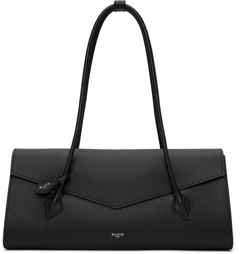 Сумочка Alaïa 'Le Teckel Flap' Leather Shoulder Bag чорний | AA1S06042CA321