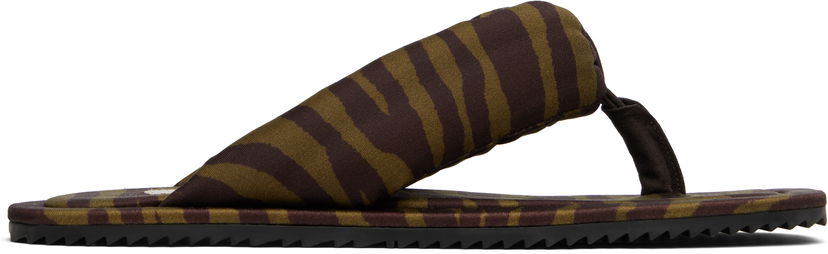 Одяг The Attico Attico Indie Flip-Flops Коричневий | 250WSH00797 PAA014PR