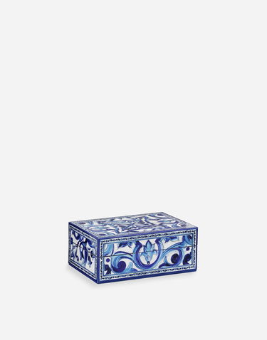 Домашній декор Dolce & Gabbana Dolce & Gabbana Small Decorated Plexiglass Box Синій | TCC202TCAMYUB008, 2