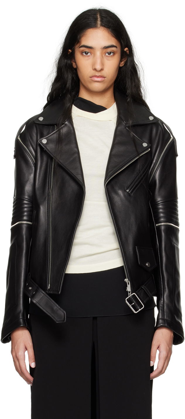 Куртка бомбер Helmut Lang Helmut Lang Astro Biker Jacket чорний | O05HM103