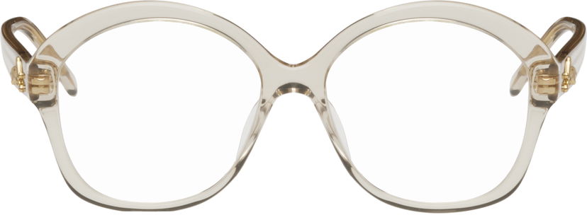 Сонцезахисні окуляри Loewe Round Glasses бежевий | LW50043I@55057 192337108792