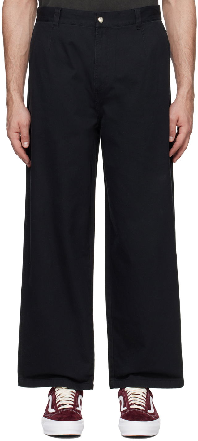 Штани Stüssy Black Workgear Trousers чорний | 116625