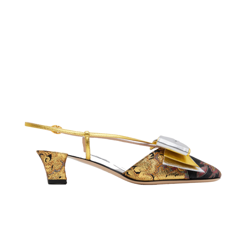 Кросівки та взуття Valentino Valentino Garavani Bowow Slingback Heels Різнокольоровий | 6W2S0LB6QRU