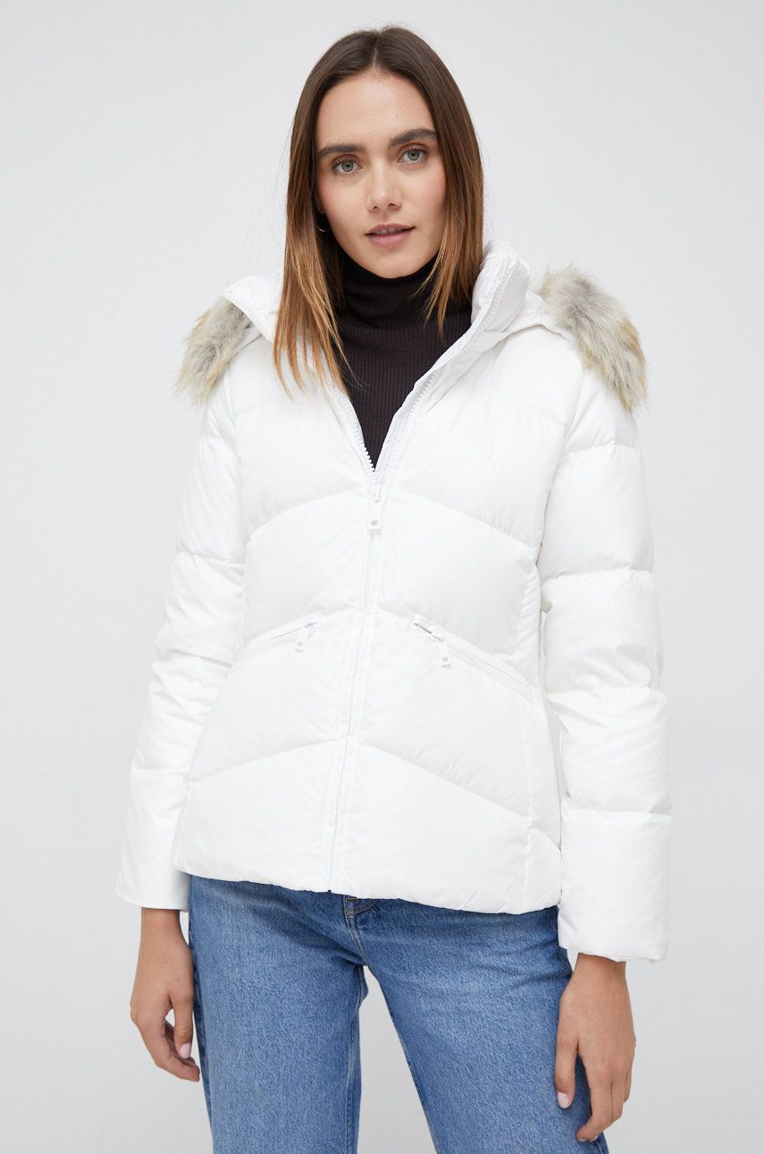 Пуховик CALVIN KLEIN Puffer Jacket білий | K20K204952.9BYY, 0