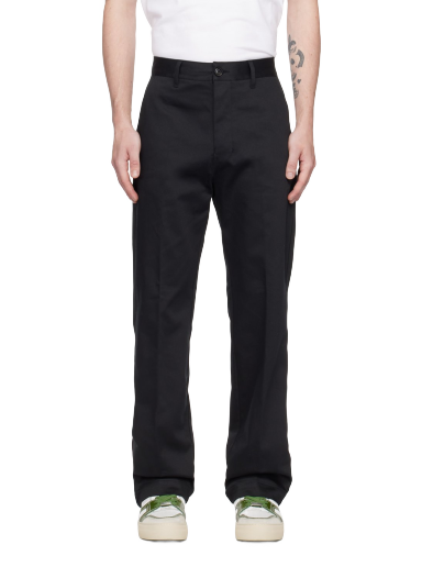 Штани AMI Alex Fit Trousers чорний | HTR005.CO0009
