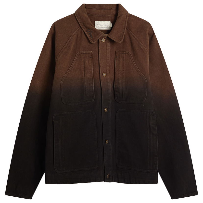 Куртка Dime Dime Dipped Chore Jacket, Size Large Коричневий | DIMESU252-BRW