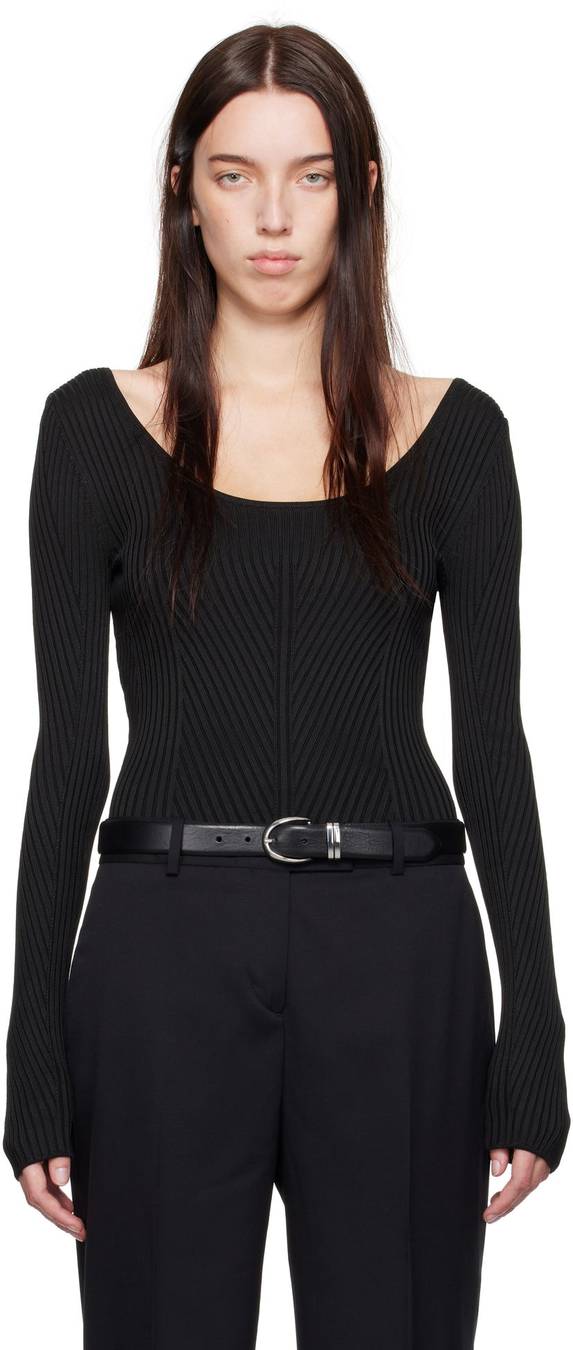 Безрукавка CALVIN KLEIN Rib Top чорний | 81WL393-Q9G