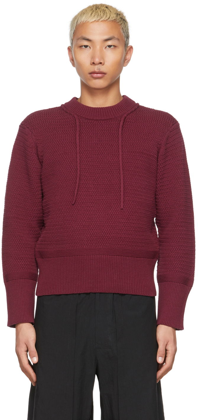 Cветр Craig Green Knot Detail Knit Sweater Червоний | CGSS22CKNJU02