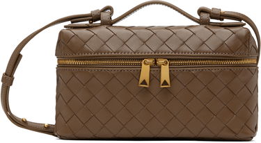 Сумочка Bottega Veneta Vanity Case Bag Бордовий | 789109 V3IV1, 4