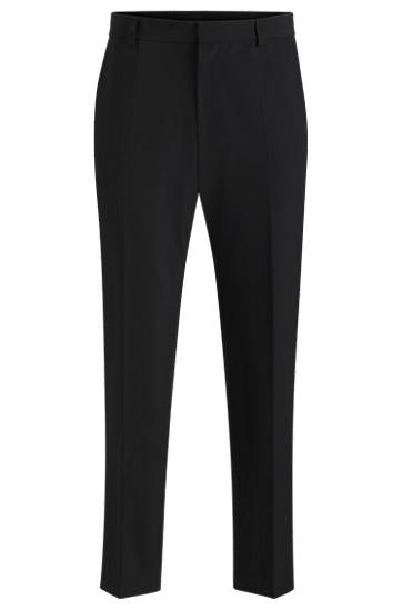 Штани BOSS Modern-Fit Performance-Stretch Twill Trousers чорний | 50531277